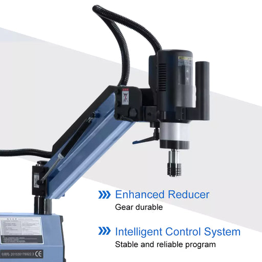 Электрический резьбонарезной манипулятор M30R универсальный резьбонарезной станок M6-M30 - zacmachinery